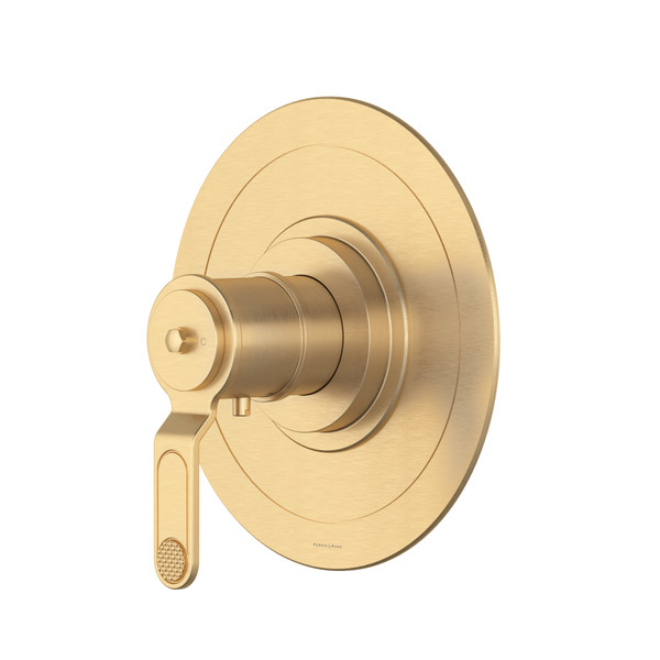 Armstrong™ 3/4" Thermostatic Trim Without Volume Control - Satin English Gold | Model Number: U.TAR13W1HTSEG