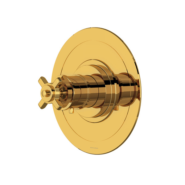 Armstrong™ 3/4" Thermostatic Trim Without Volume Control - Unlacquered Brass | Model Number: U.TAR13W1XMULB