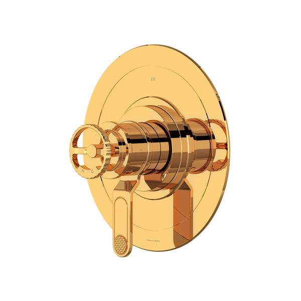 Armstrong 1/2" Thermostatic & Pressure Balance Trim With 3 Functions - English Gold | Model Number: U.TAR23W1IWEG - Product Knockout