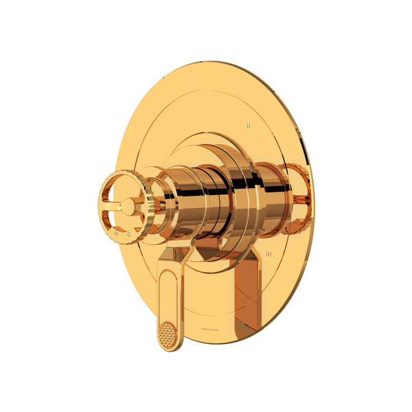 Armstrong™ 1/2" Therm & Pressure Balance Trim With 5 Functions - English Gold | Model Number: U.TAR45W1IWEG