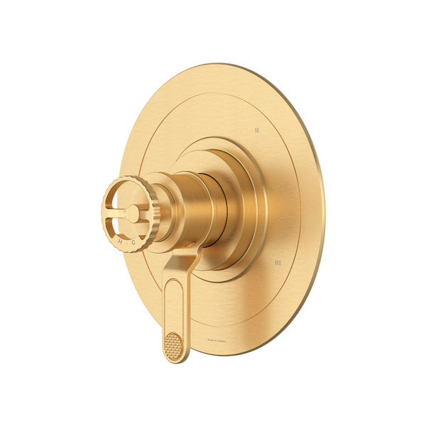 Armstrong™ 1/2" Therm & Pressure Balance Trim With 5 Functions - Satin English Gold | Model Number: U.TAR45W1IWSEG