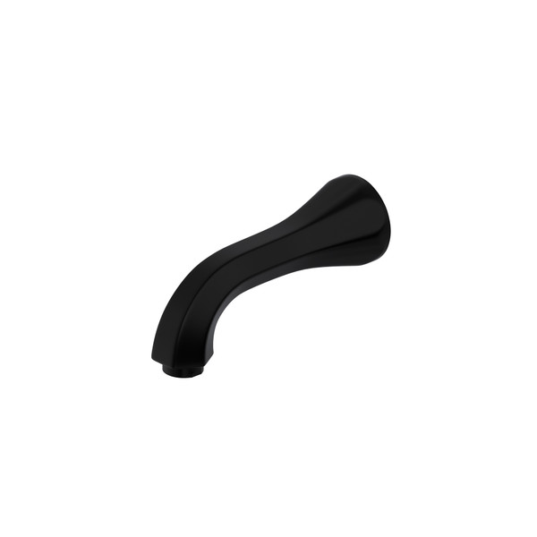 Palladian Wall Mount Tub Spout - Matte Black | Model Number: A1803MB - Product Knockout