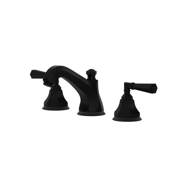 DISCONTINUED Palladian® Widespread Lavatory Faucet With Low Spout - Matte Black | Model Number: A1908LMMB-2