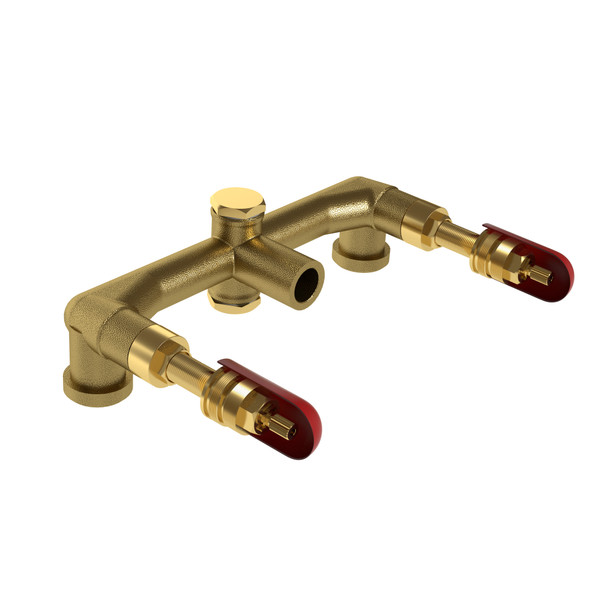 House Of Rohl Wall Mount Two Handle Widespread Rough-in Valve