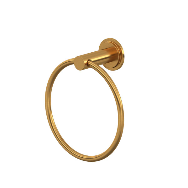 Arca Towel Ring - Brushed Gold | Model Number: AA7BG