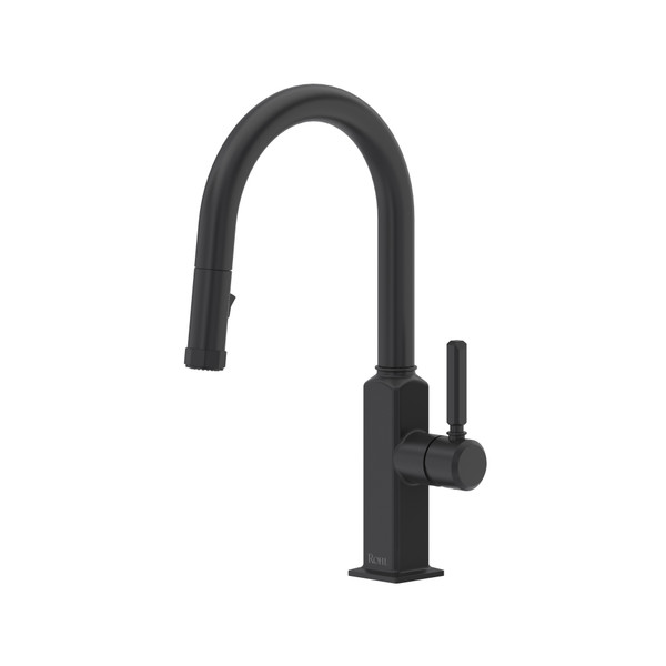 Apothecary™ Pull-Down Bar/Food Prep Kitchen Faucet - Matte Black | Model Number: AP65D1LMMB