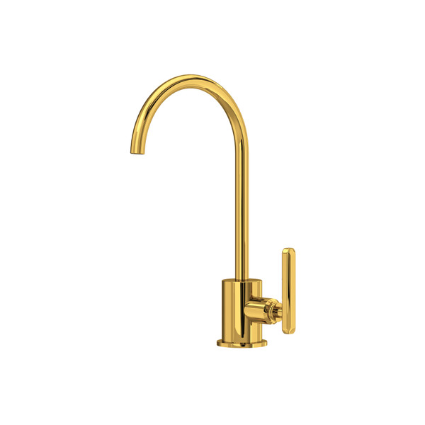 Apothecary Filter Kitchen Faucet - Unlacquered Brass | Model Number: AP70D1LMULB