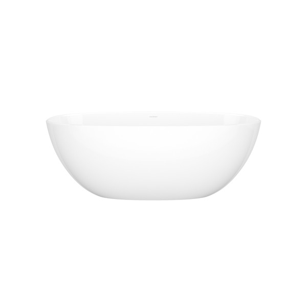 Barcelona 60" X 29" Freestanding Soaking Bathtub - Standard White | Model Number: BA4-N-SW-NO