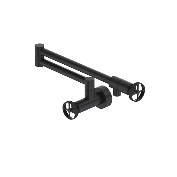 Campo™ Pot Filler - Matte Black | Model Number: CP62W1IWMB