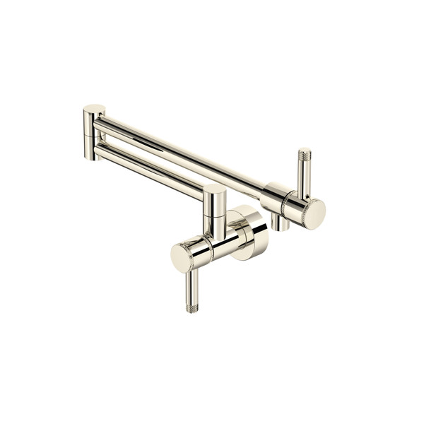 Campo Pot Filler - Polished Nickel | Model Number: CP62W1LMPN