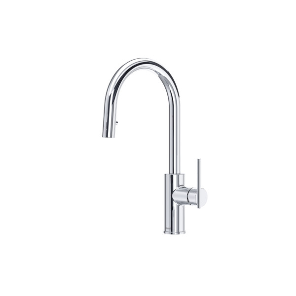 Lateral™ Pull-Down Kitchen Faucet With Single Spray - Chrome | Model Number: LT101C