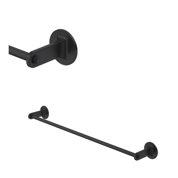 Modelle™ 24" Towel Bar - Matte Black | Model Number: MD25WTB24MB