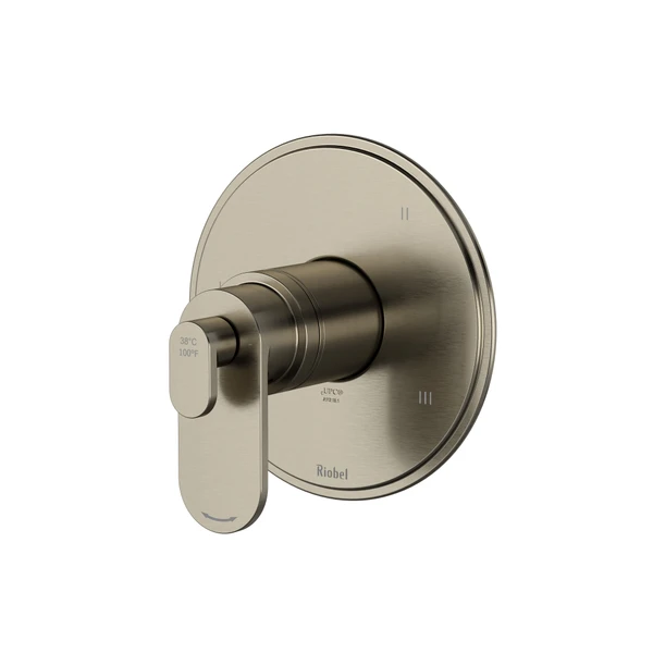 Arca™ 1/2" Therm & Pressure Balance Trim With 5 Functions - Brushed Nickel | Model Number: TAA45BN