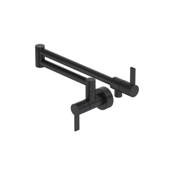 Tenerife Pot Filler - Matte Black | Model Number: TE62W1LMMB