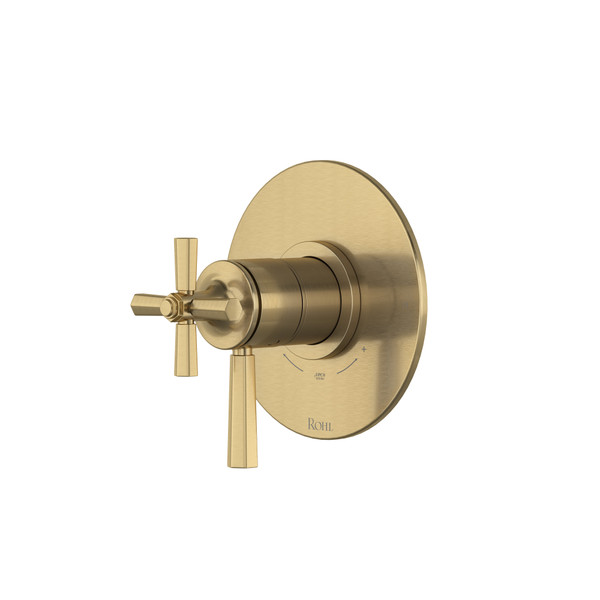 Modelle™ 1/2" Therm & Pressure Balance Trim With 2 Functions - Antique Gold | Model Number: TMD44W1LMAG