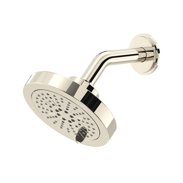 DISCONTINUED 5" 6-Function Showerhead With Arm - Polished Nickel | Model Number: 386PN-WS