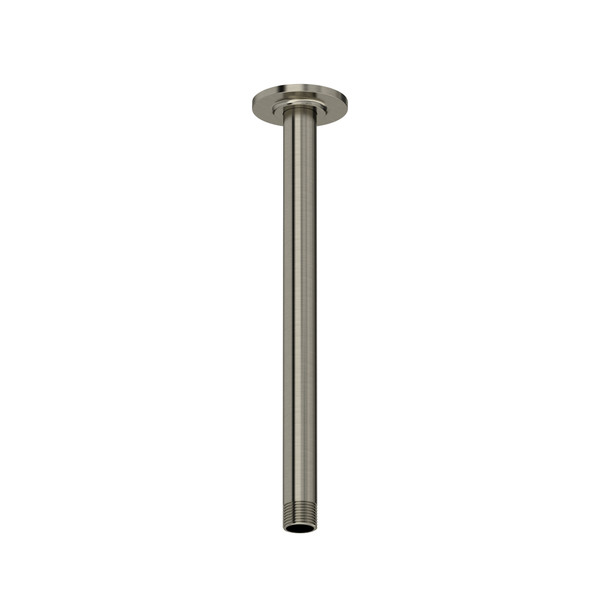 12" Ceiling Mount Shower Arm - Brushed Nickel | Model Number: 586BN