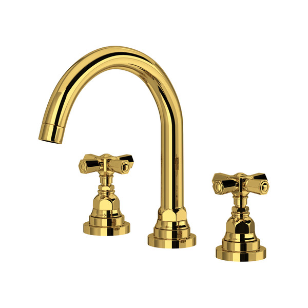 ROHL San Giovanni™ Widespread Lavatory Faucet With C-Spout