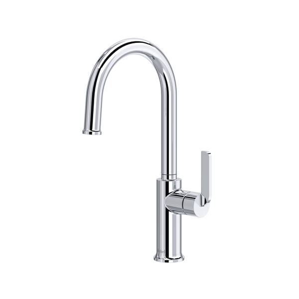 Authentica Bar/Food Prep Kitchen Faucet With C-Spout - Chrome | AU601C