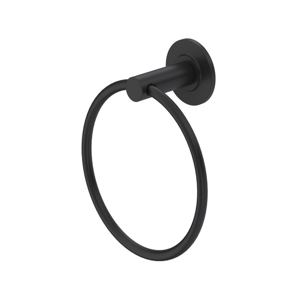 Authentica™ Towel Ring - Black | Model Number: AU7BK
