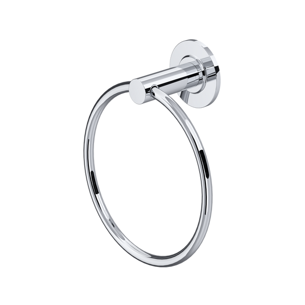Authentica Towel Ring - Chrome | AU7C