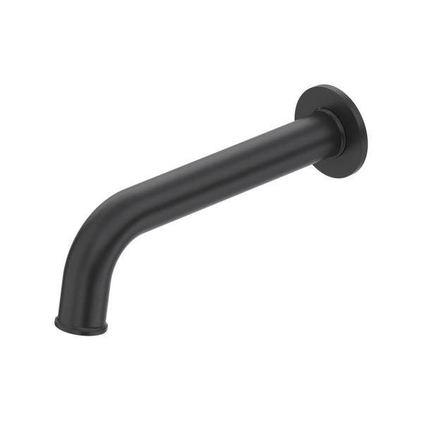 Authentica Wall Mount Tub Spout - Black | AU80BK