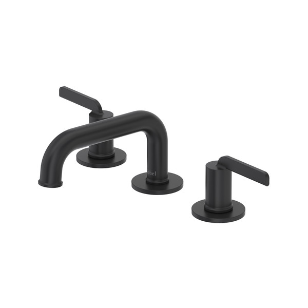 Authentica™ Widespread Lavatory Faucet With Low Spout - Black | Model Number: AUSQ08BK