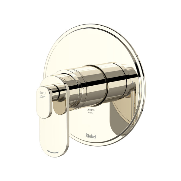 Arca™ 1/2" Therm & Pressure Balance Trim With 2 Functions - Polished Nickel | Model Number: TAA44PN