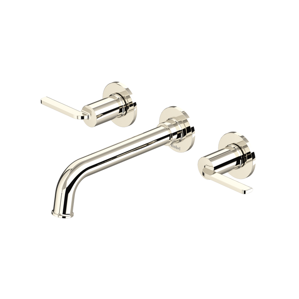Authentica Wall Mount Lavatory Faucet Trim - Polished Nickel | TAU03PN