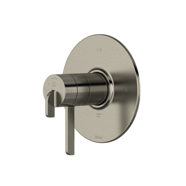 Authentica 1/2" Therm & Pressure Balance Trim With 3 Functions - Brushed Nickel | TAU23BN