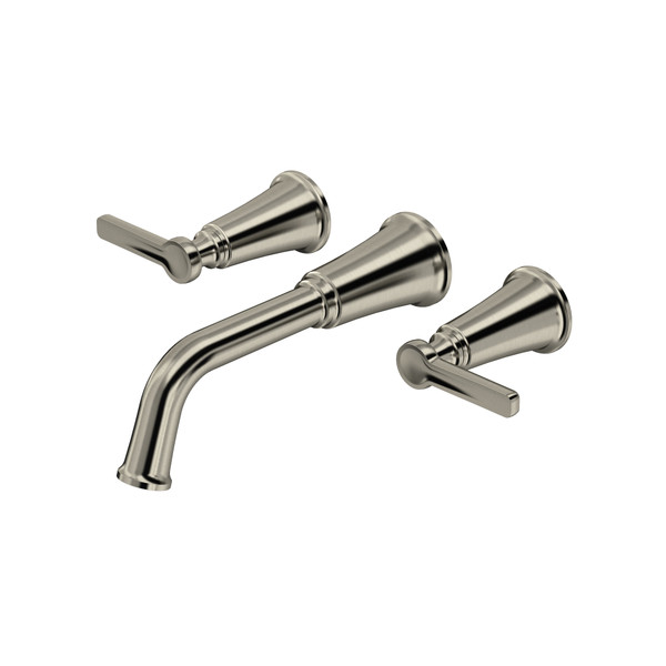 Momenti™ Wall Mount Tub Filler Trim - Brushed Nickel | Model Number: TMMSQ05JBN