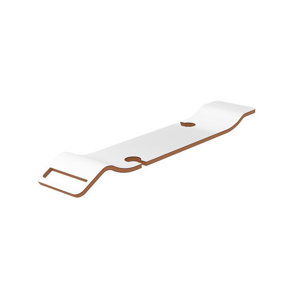 Tombolo 11 Bathtub Rack - White | TOM-11-WHT