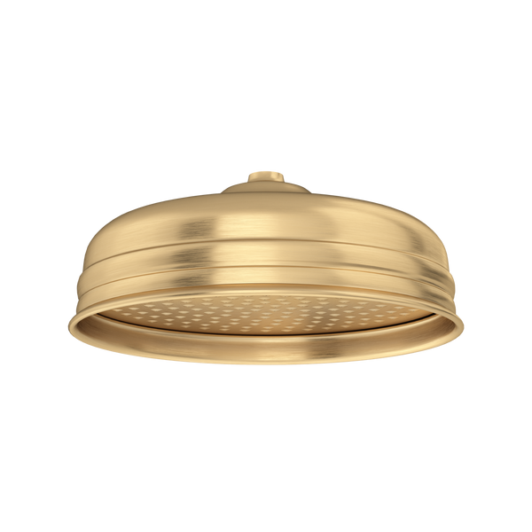 12" Rain Showerhead - Satin English Gold | U.5204SEG