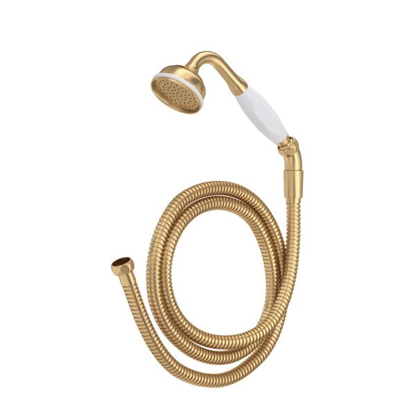 Handshower And Hose - Satin English Gold | U.5387SEG