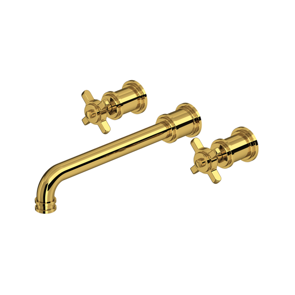 Armstrong Wall Mount Tub Filler Trim - Unlacquered Brass | U.TAR06W3XMULB