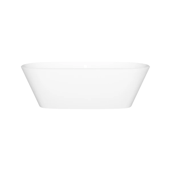 Vetralla 70" x 30" Freestanding Soaking Bathtub - Standard White (Matte) | Model Number: VE3M-N-SM-OF