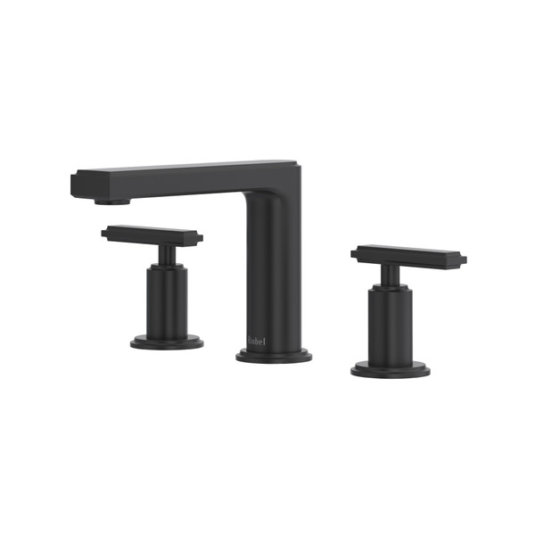 Manifesto™ Widespread Lavatory Faucet With Low Spout - Black | Model Number: MF08LBK