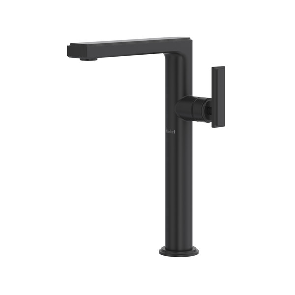 Manifesto™ Single Handle Tall Lavatory Faucet - Black | Model Number: MFL01BK