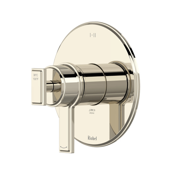 Manifesto™ 1/2" Therm & Pressure Balance Trim With 3 Functions - Polished Nickel | Model Number: TMF23PN