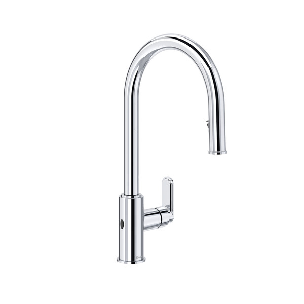 Arca™ Pull-Down Touchless Kitchen Faucet With C-Spout - Chrome | Model Number: AA211C