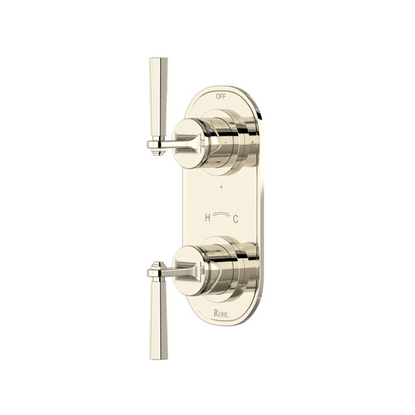 Modelle™ 1/2" Thermostatic Trim With Diverter - Polished Nickel | Model Number: TMD12W2LMPN