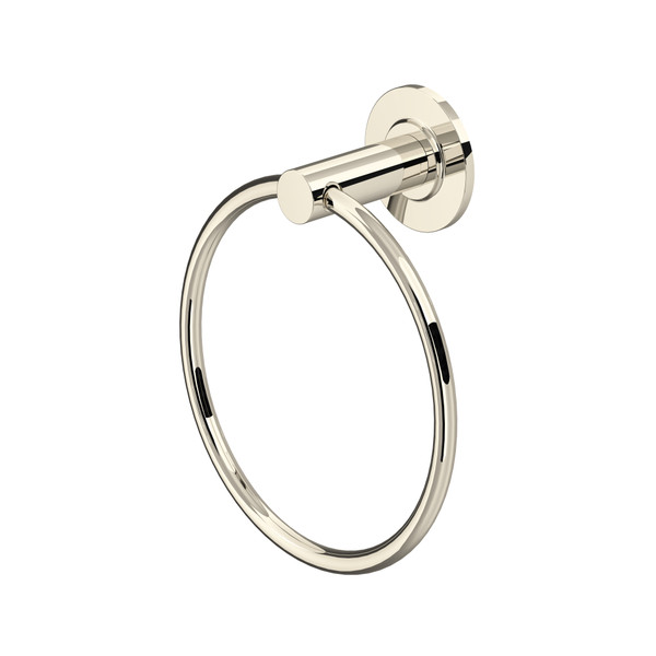Authentica™ Towel Ring - Polished Nickel | Model Number: AU7PN