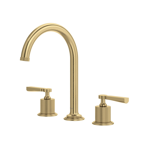 Apadana™ Widespread Lavatory Faucet With C-Spout - Antique Gold | Model Number: AD08D3LMAG