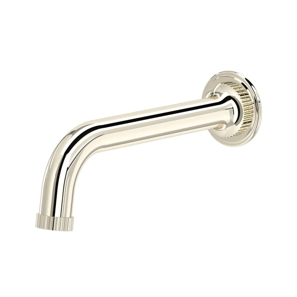 Apadana™ Wall Mount Tub Spout - Polished Nickel | Model Number: AD16W1PN