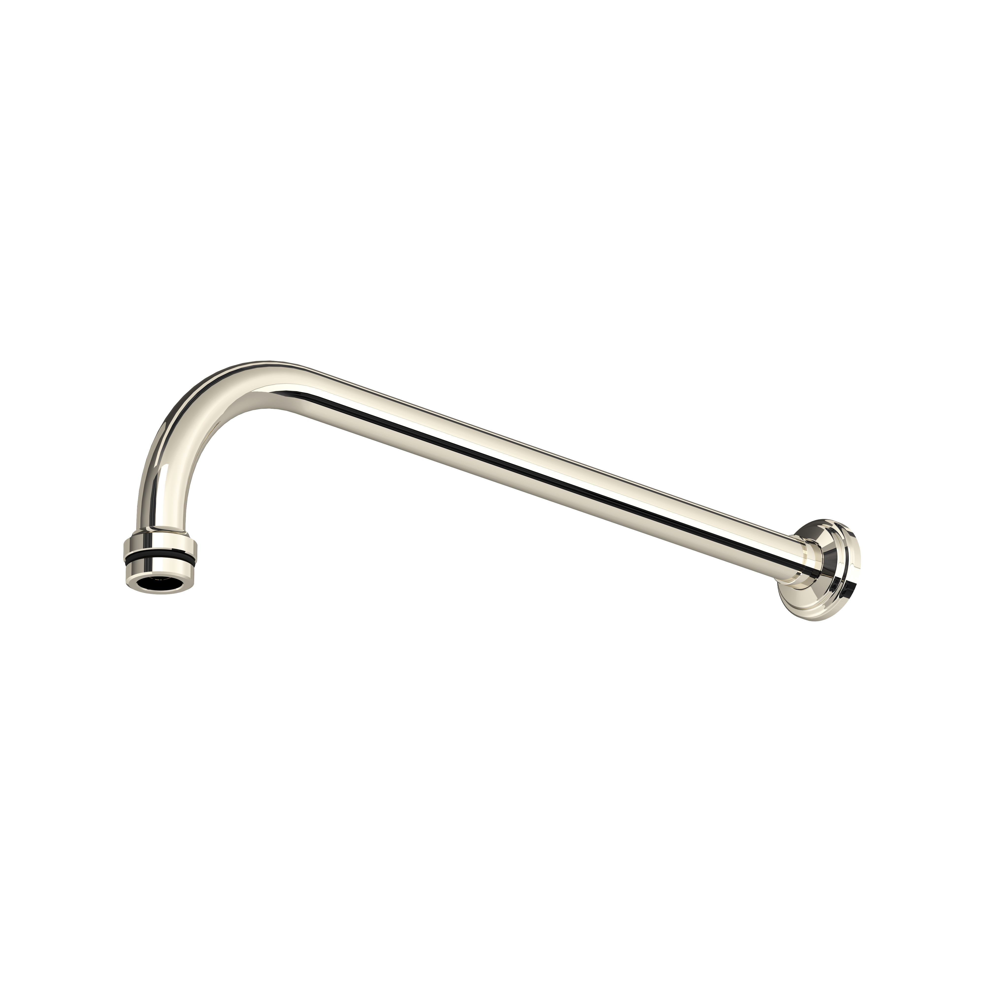 15" Wall Mount Shower Arm - Polished Nickel | Model Number: U.5384PN