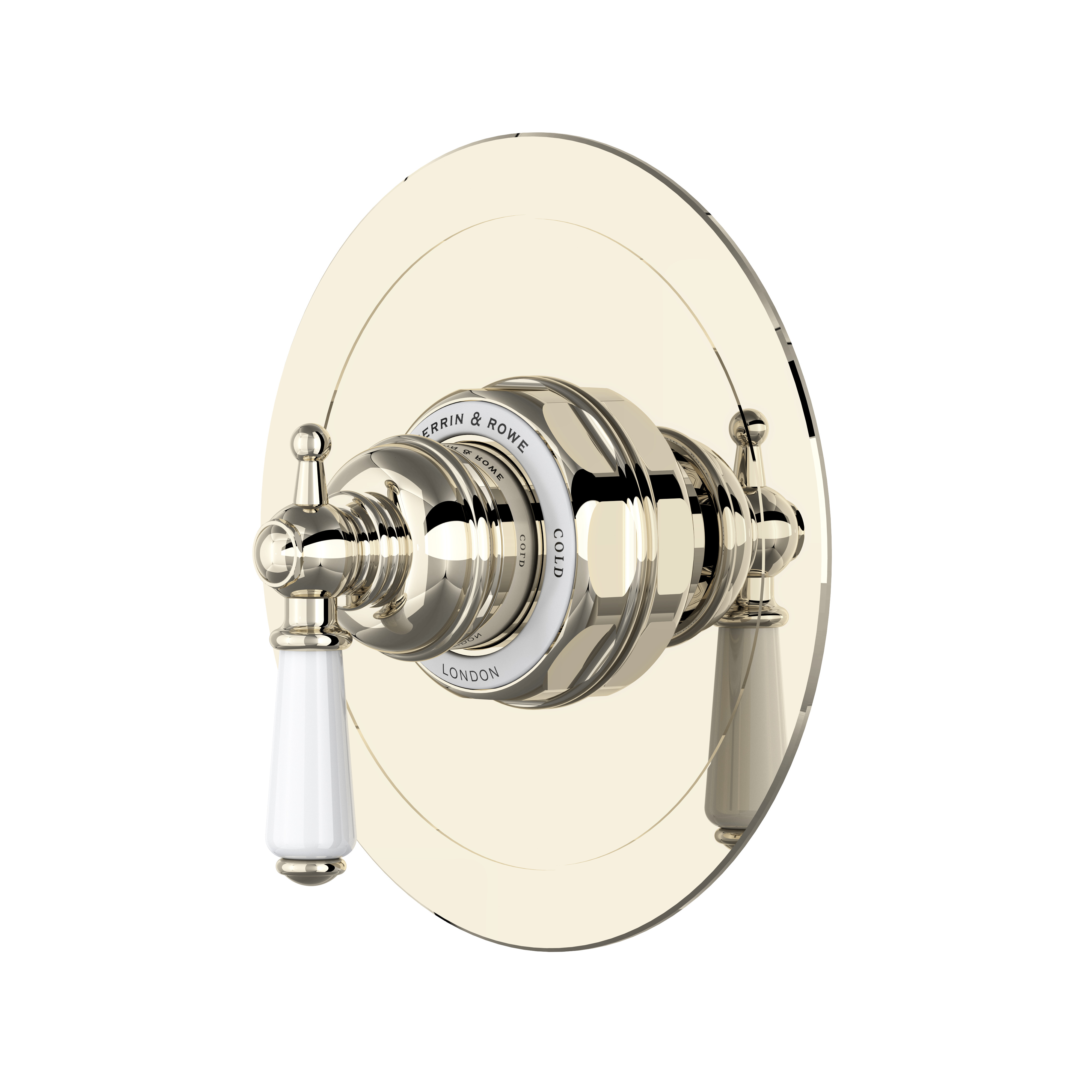Edwardian™ 1/2" Pressure Balance Trim - Polished Nickel | Model Number: U.TEW51W1L-PN