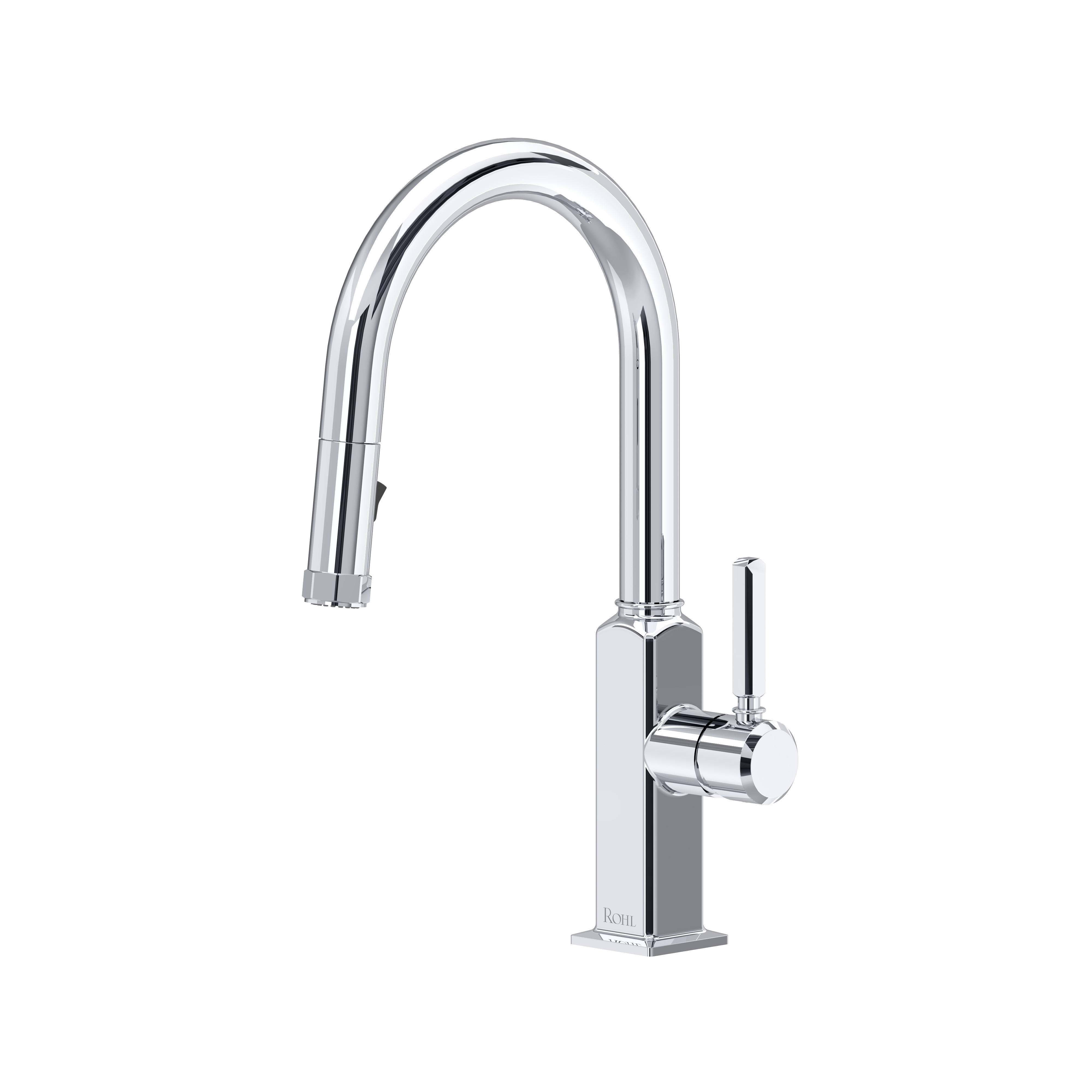 Apothecary™ Pull-Down Bar/Food Prep Kitchen Faucet - Polished Chrome | Model Number: AP65D1LMAPC