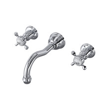 Perrin & Rowe Edwardian Low Level Spout Widespread Bathroom Faucet