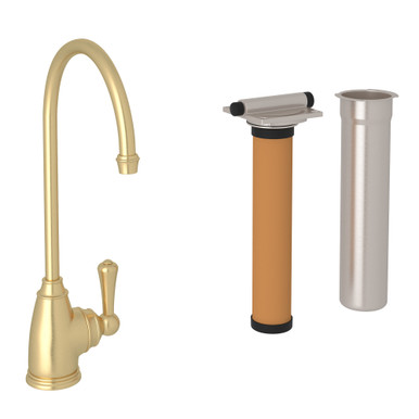 Perrin & Rowe Georgian Era C-Spout Filter Faucet - Satin English