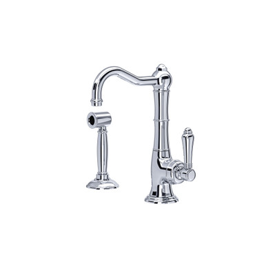 ROHL Cinquanta Single Hole Column Spout Kitchen Faucet with